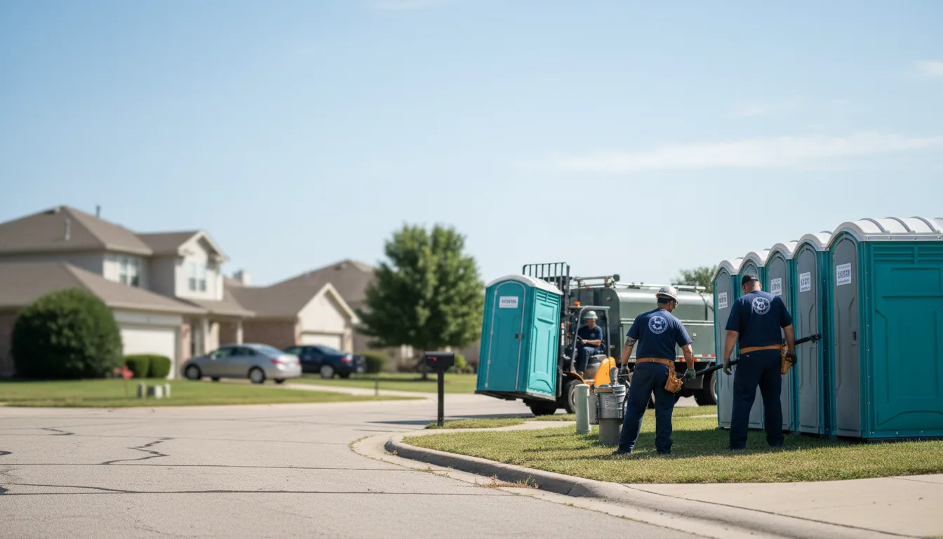 Porta Potty Rental in Doole, TX near me